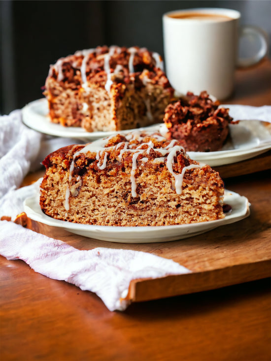 Vegan Cinnamon Crumble Cake