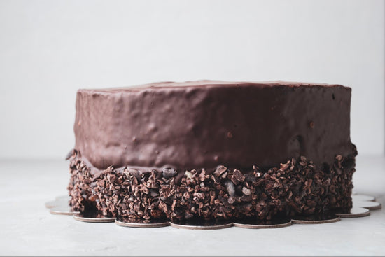 Vegan Chocolate Cake with Chocolate Frosting