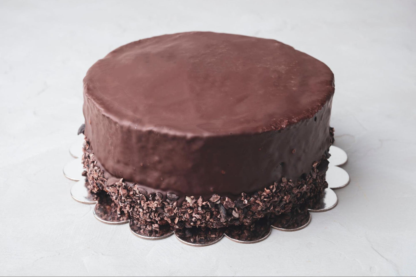 Vegan Chocolate Cake with Chocolate Frosting